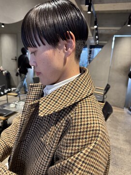 ビビト(bibito) bibito 大人ショートボブ　マッシュツーブロック　刈り上げ