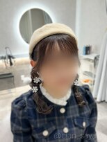 クランルシェ(clan luce)&nbsp;編みおろしツイン/心斎橋ヘアセット