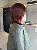 【札幌白石】インナーカラー/暖色/艶カラー/ミディアム