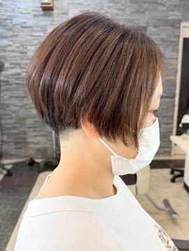 ガーデン 西川田店(garden) 宇都宮ショートカット白髪ぼかしハイライト白髪染め髪質改善