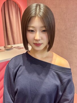 ロンドヴァリー 渋谷店(Lond vallee) 可愛いのに大人っぽい韓国風ミニボブ