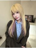 シャギーカット/シャギーレイヤー/インナーカラー/エクステ
