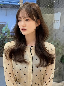 グリーン 町田(green) 【ミディアム】韓国風大人くびれ巻き