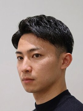 ヨシザワインク プレミアム 横浜 桜木町店(YOSHIZAWA Inc. PREMIUM) 爽やかショートアップバング七三カジュアルメンズビジネス