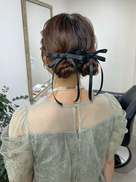 クレム 博多駅店(ChLem) ヘアセット ツインヘア ツインアレンジ お呼ばれヘア