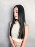 【梅雨対策】カット+髪質改善コスメストレート+トリートメント ※最終17：00