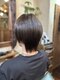 クー(Coo)の写真/今までで一番似合う!シルエットを計算した骨格補正カット!セットも乾かすだけで簡単♪まとまる大人ボブ