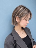 アース 熊本嘉島店(HAIR&MAKE EARTH)&nbsp;切りっぱなしぼぶ