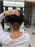 ☆個性的なバリカンアート☆