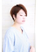 [OCEAN Hair&Life]大人可愛い☆ベリーショート☆ネイビーカラー
