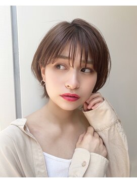 エマ ギンザ(EMMA GINZA) ひし形ボブ丸みボブくびれボブ似合わせカット40代50代