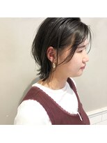 フェンヘアーアイス 中目黒(Fen.hair ici)&nbsp;ネオウルフ　ウルフスタイル　レイヤーボブ