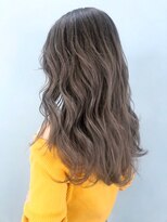 アイティー バイ アルバム 浦和店(IT by ALBUM)&nbsp;グレージュロング_ココアブラウンフリンジウェーブ_ba279492