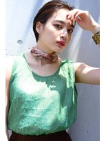 ロロ(ro-ro)&nbsp;plumyイルミナx外ハネボブxアッシュブラウンxネオウルフ