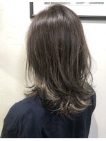 ペネロープ(Penelope)&nbsp;ウルフ/レイヤー/グレージュ　担当　夕島