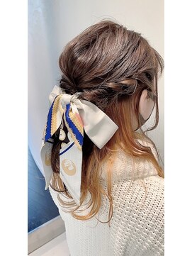 アース コアフュールボーテ ふじみ野店(EARTH coiffure beaute) インナーカラー