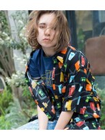 リブロ 三軒茶屋(LIBRO) ヒッピー×無造作ショート