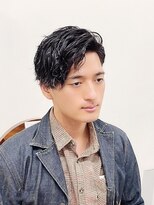 ヨシザワインク ハコザキ 水天宮前 日本橋人形町(YOSHIZAWA Inc.HAKOZAKI)&nbsp;モテ髪七三カジュアルスパイラル