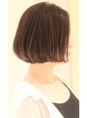 20代30代40代大人可愛いボブ　丸みが可愛いボブスタイル
