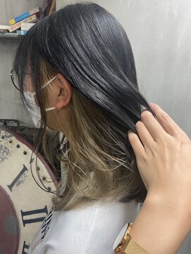 ロイジー(roijir) 【roijir 表参道】インナーカラー ×グレージュ