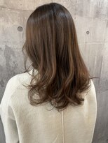 アムレヘアー(amule hair) 【amule hair】ナチュラルグラデーション×ミルクティーブラウン