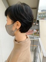 オーシャン(Ocean)&nbsp;[OCEAN Hair&Life藤原純] ナチュラルショート×黒髪ヘア☆