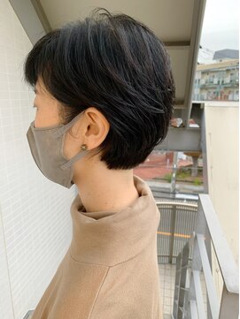 オーシャン(Ocean) [OCEAN Hair&Life藤原純] ナチュラルショート×黒髪ヘア☆