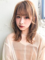 アグノス 青山(Agnos) ★大人かわいい小顔フェザーバングAラインボブカーキグレージュ