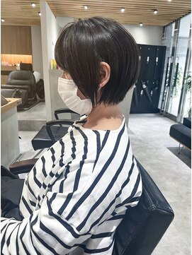 サロンドミルク 新百合ヶ丘店(salon de MiLK) 丸みの大人可愛いショート［新百合ヶ丘］