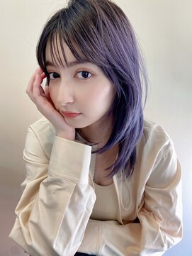 アリスバイアフロート 自由が丘(ALICe by AFLOAT) 大人クアンク顔まわりレイヤーミディ