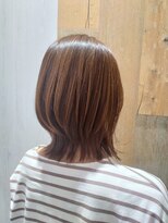 ラファンス イマザト(LaFENCE IMAZATO) 髪質改善カラー　オレンジベージュ