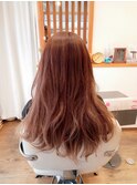 ロングベージュヘアー