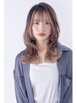 ブリング バイ スノードロップ 吉祥寺(BRING by Snowdrop)&nbsp;黒髪/グレーベージュ/レイヤーロング/前髪パーマ/吉祥寺