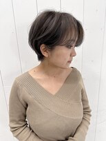 ハンサムショート×グレー