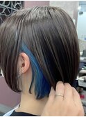 ショート20代30代40代イメチェンフルバング似合わせカット美髪
