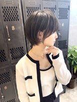 ロンド ロビン 栄(Lond robin)&nbsp;韓国風 レイヤーカット ボブ　学割_4404