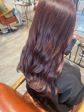 ムクヘア 御幸店(MUKU hair) 可愛すぎるチェリーピンク!