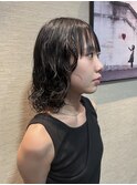 ナチュラルウルフパーマ