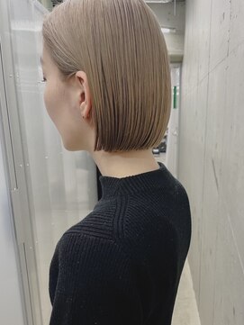 エル 桜山(yel) [yel 桜山/御器所/瑞穂/名古屋]ハイベージュボブ★天本