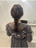 ふわっと編みおろし