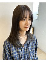 ポート 蕨(PORT)&nbsp;◎オリーブカラーレイヤーカット◎【結城明日香】