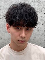 フィフス 渋谷(fifth) 波巻きスパイラルパーマゆるめ波打ちウェーブメンズサーフカール