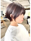 大人可愛い丸みショート　大人ショート　熊本ショート　上通り