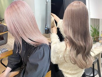 ムク 横浜店(muku)の写真/【圧倒的カラー比率99%】ダブルカラー/ブリーチに特化したスタイリストが作るトレンド×似合わせ[ブリーチ]