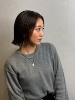 ヘアデザインファブロ イオンモール宮崎店(hair design FABRO.)&nbsp;切りっぱなしボブ/艶髪カラー/髪質改善