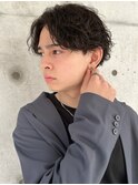 【Lond GULLMAN江村】センターパート×波巻きパーマ