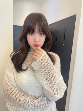 ジーナ 銀座中央通り(Zina) チョコレートカラー_くびれレイヤー