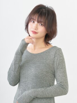 ヘアーカッティングガーデン ジャック モアザン 松山店 ボブウルフ［松山市駅/白髪ぼかし］