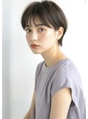 かわいいマッシュショート
