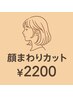 【顔まわりカット¥2200】おくれ毛/サイドバンク/顔まわりレイヤー